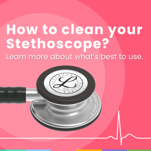 Vet Direct How to Clean your Stethoscopes 3M Littmann Guidance